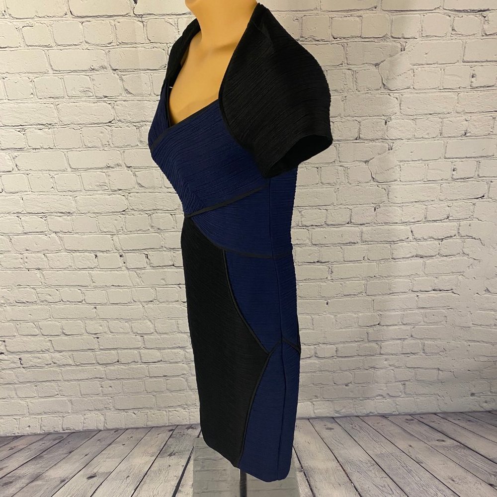 NWT Anthropologie Maeve Colorblock Bodycon Dress - Picture 4 of 8